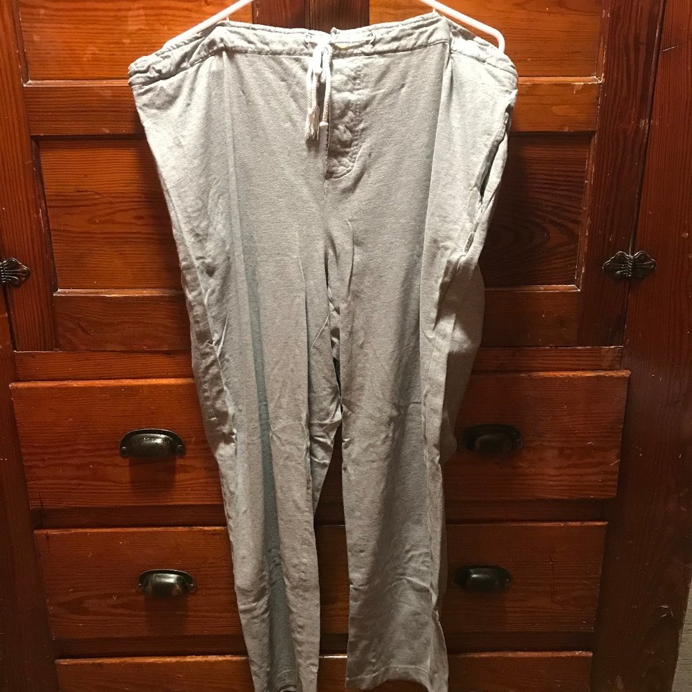 Men's J. Crew XL grey sweatpants with drawstring